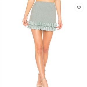 Tularosa Millie Skirt in Carolina in a size XS